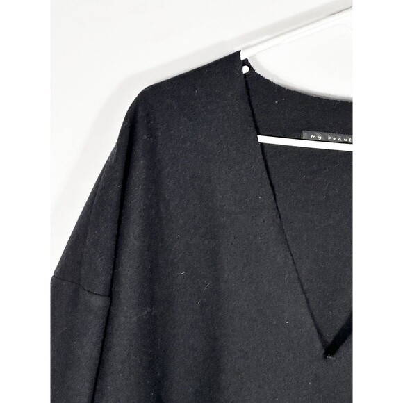 My Beautiful Landlet 16AW WM11-TP162115 Cashmere Wool V-Neck Pullover Shirt Sz 1 - Picture 6 of 13